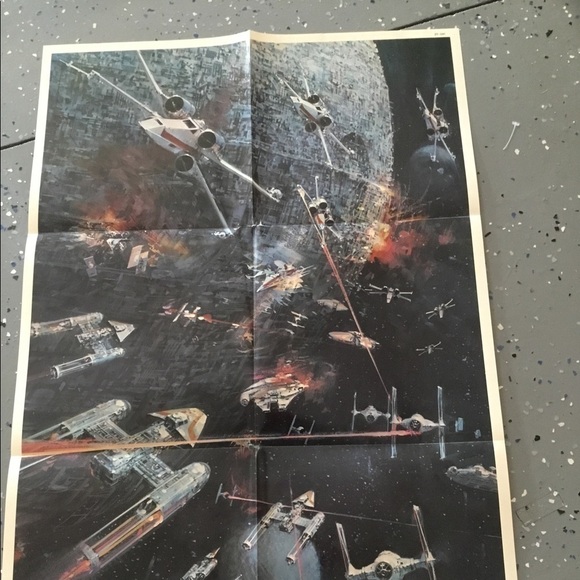 Star WARS 1977 LITHOGRAPH WITH SOUND TRACKS RECORD - Picture 7 of 10